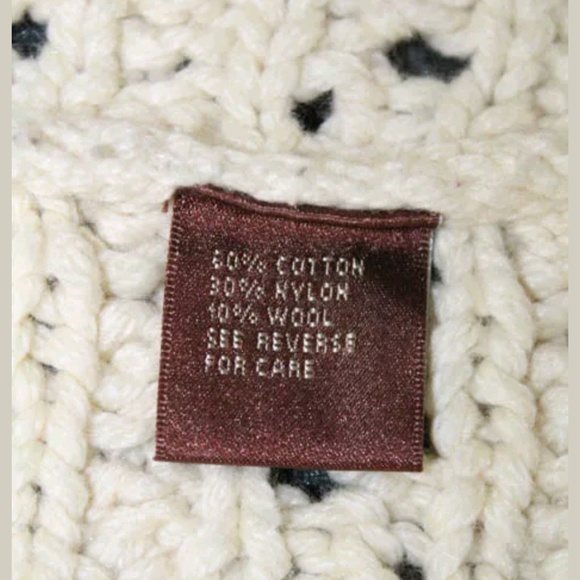 525 america ivory v-neck cotton knit top vest m - Picture 4 of 6